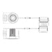 Westgate RD4TL 4" LED Round Trimless Recessed Downlight, 5CCT Selectable