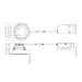 Westgate RDG4TL 4" LED Round Gimbal Trimless Recessed Downlight, 5CCT Selectable