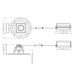 Westgate RDSG3TL 3" LED Square Gimbal Trimless Recessed Downlight, 5CCT Selectable