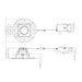 Westgate RDSG4TL 4" LED Square Gimbal Trimless Recessed Downlight, 5CCT Selectable
