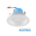 Rayon REC4R 4" 14W Builders Plus Economy LED Round Recessed Downlight, 5CCT Selectable, 1000lm, 120V
