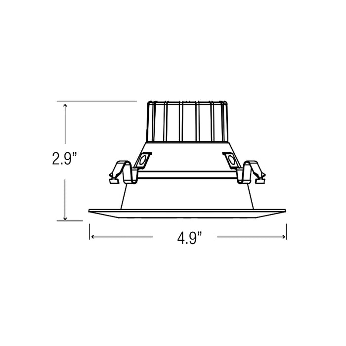 Elite RL428 4" 12W LED Retrofit Reflector, 5CCT Selectable, 950 Lumens, 120V