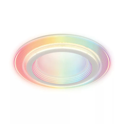 Halo RLWZDZC4 4" LED Dual Zone Smart Wi-Fi Recessed Canless Downlight Connected by WiZ Pro, 700 Lumen, 120V