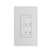 nLight AIR RPODBA Battery-Powered Wall Switch, Single Pole, On/off Control, White, Generation 2