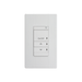 nLight RPODLA DX MVOLT AIR Wireless Line Powered Wall Switch, Single Pole, On/off + Raise/Lower Control, 120-277V, White, Generation 2