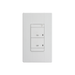 nLight RPODLA MVOLT AIR Wireless Line Powered Wall Switch, Single Pole, On/off Control, 120-277V, White, Generation 2