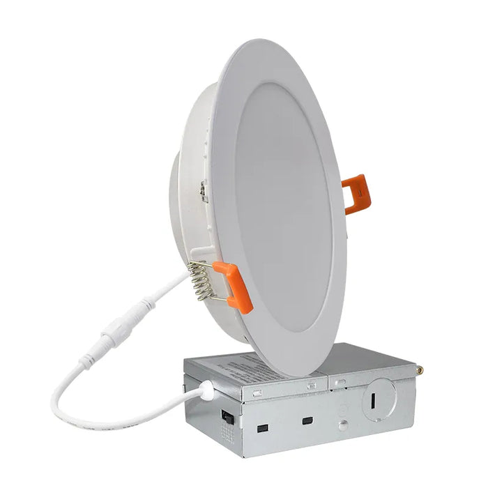 Westgate TC-RSL4 4" LED Smart App or Remote Compatible Ultra Slim Canless Recessed Lights, RGBW