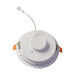 Westgate TC-RSL4 4" LED Smart App or Remote Compatible Ultra Slim Canless Recessed Lights, RGBW