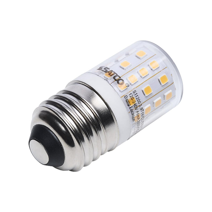 Satco S11200 3.5W T14 LED Bulb, E26 Base, 3000K