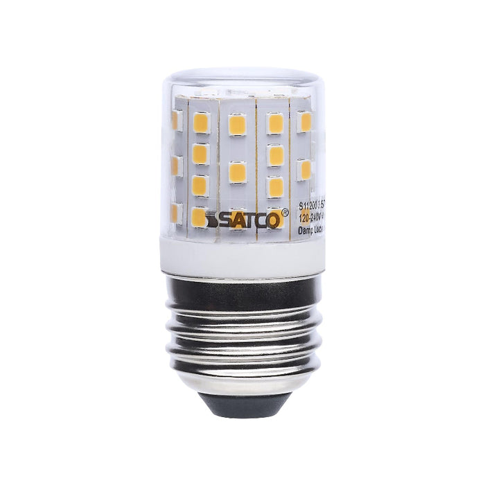 Satco S11200 3.5W T14 LED Bulb, E26 Base, 3000K