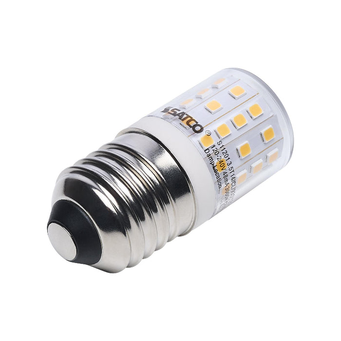 Satco S11201 3.5W T14 LED Bulb, European Medium Base, 3000K