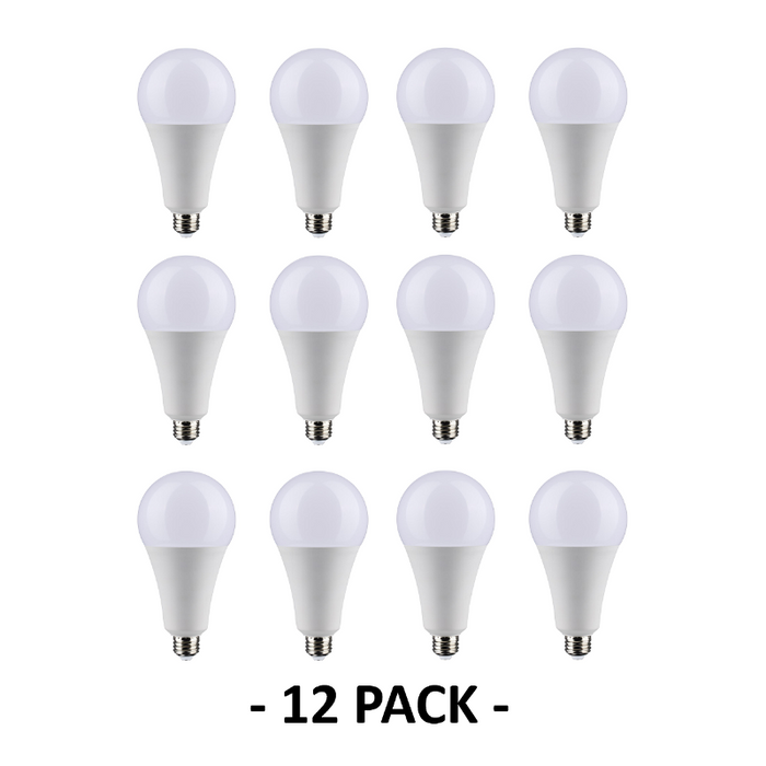 Satco S11481 36W PS30 LED Bulb, E26 Medium Base, 4000K, 12-Pack