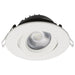 Satco S11618R1 4" 12W LED Round Direct Wire Downlight, CCT Selectable-White