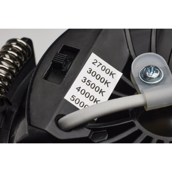 Satco S11621R1 4" 12W LED Square Direct Wire Downlight, CCT Selectable