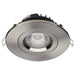 Satco S11618R1 4" 12W LED Round Direct Wire Downlight, CCT Selectable-Brushed Nickel