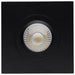 Satco S11621R1 4" 12W LED Square Direct Wire Downlight, CCT Selectable-Black
