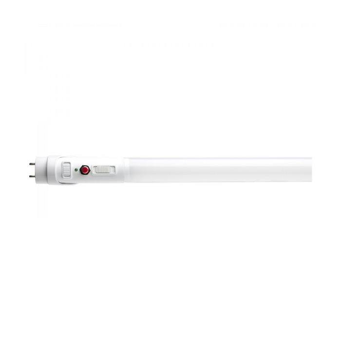 Satco S11731  17 Watt 48 Inch T8 LED; 35K/40K/50K CCT Selectable; Ballast Bypass with Battery Backup; G13 Base; 120-277V