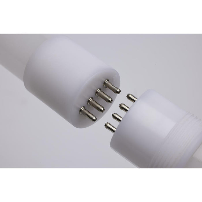 Satco S11757 8-ft 24/32/40W LED  Type B  T8 Lamp, 2-PC 4ft, CCT Selectable, Dual Socket, Type B