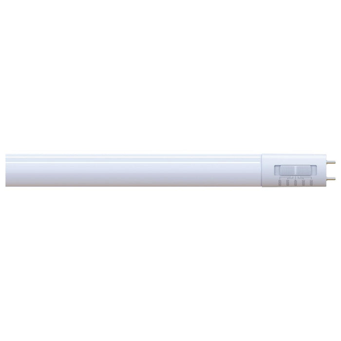 Satco S11765 12W LED T8 Lamp, G13 Medium Bi Pin Base, CCT Selectable, 25-Pack
