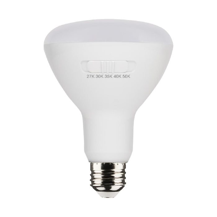 Satco S11780 8.5W BR30 LED Bulb, E26 Base, CCT Selectable, 6-Pack