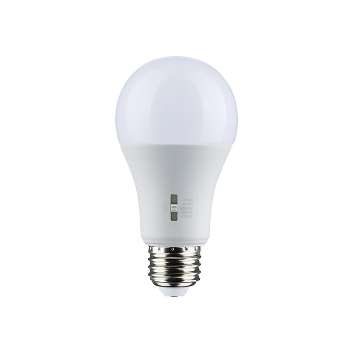 Satco S11792 12W A19 LED Bulb, E26 Medium Base, CCT Selectable