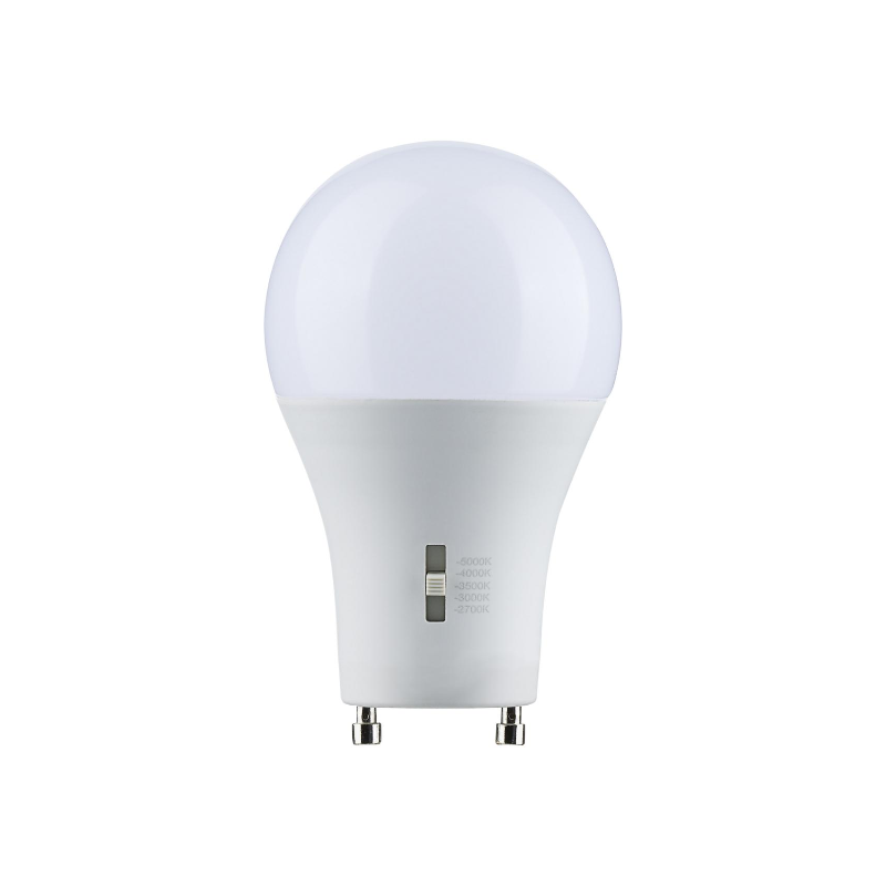 Satco S11795 12W A19 LED Bulb, Bi Pin GU24 Base, CCT Selectable