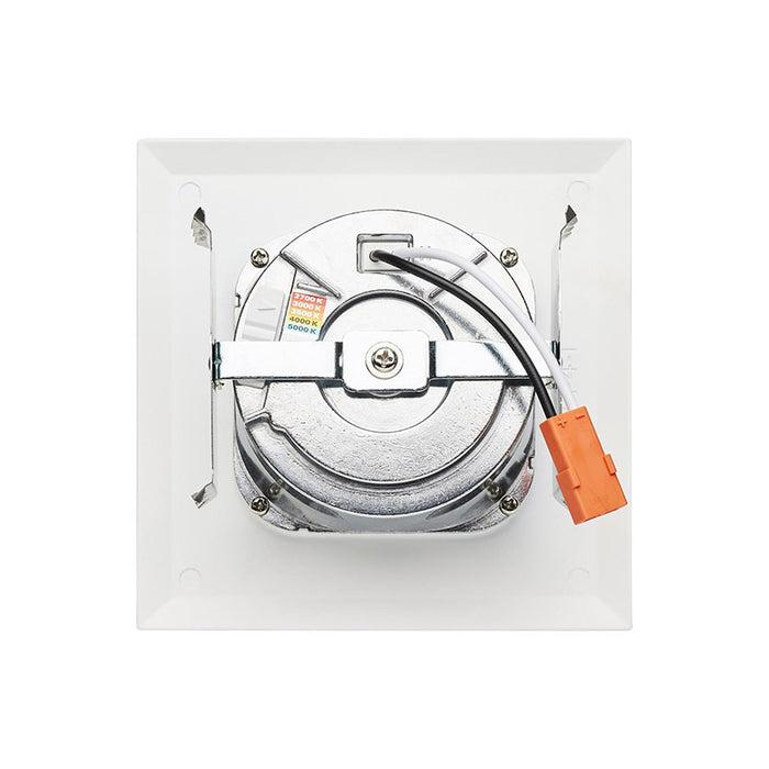 Satco S11820R1 4" 6.7W LED Square Downlight Retrofit, CCT Selectable