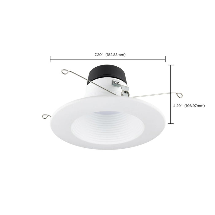 Satco S11845 6" 9W LED Recessed Downlight, CCT Selectable