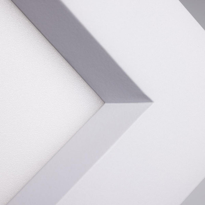 Satco S11871 4" 12W LED Square Low Profile Regress Baffle Downlight, CCT Selectable