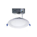 Satco S11872 6" 15W LED Low Profile Regress Baffle Downlight, CCT Selectable