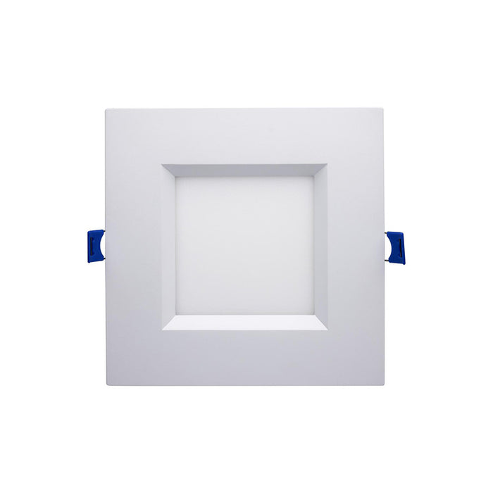 Satco S11873 6" 15W LED Square Low Profile Regress Baffle Downlight, CCT Selectable