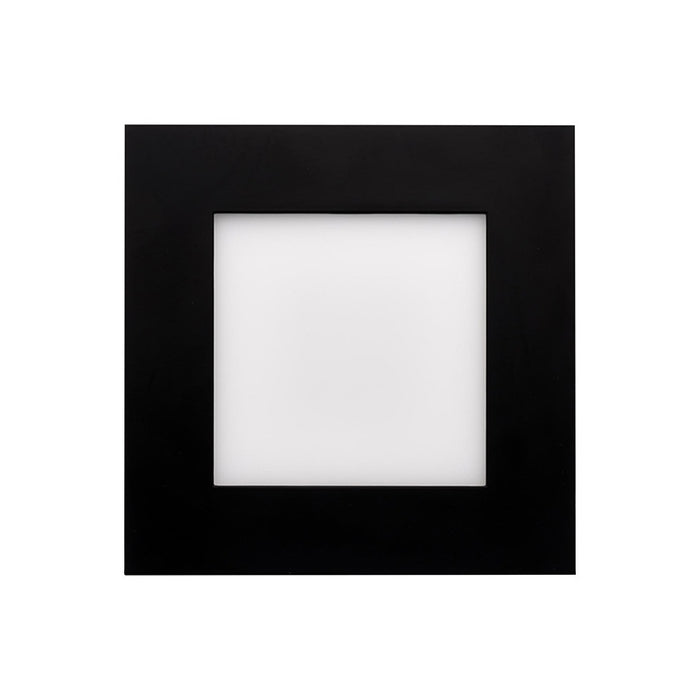 Satco S11877 6" 12W LED Square Direct Wire Edge-Lit Downlight, CCT Selectable