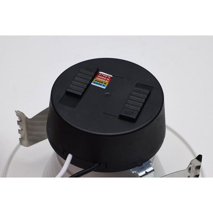 Satco S11882 4" 5.8W/7W/9.5W LED Downlight Retrofit, CCT Selectable