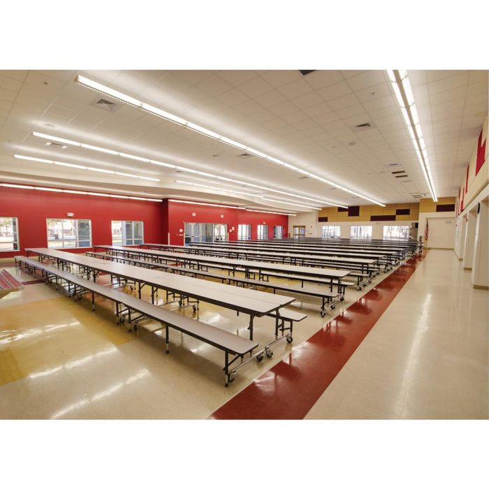 Satco S11928 10W LED T8 Lamp, G13 Medium Bi Pin Base, CCT Selectable, Type A, Ballast Dependent, 25-Pack