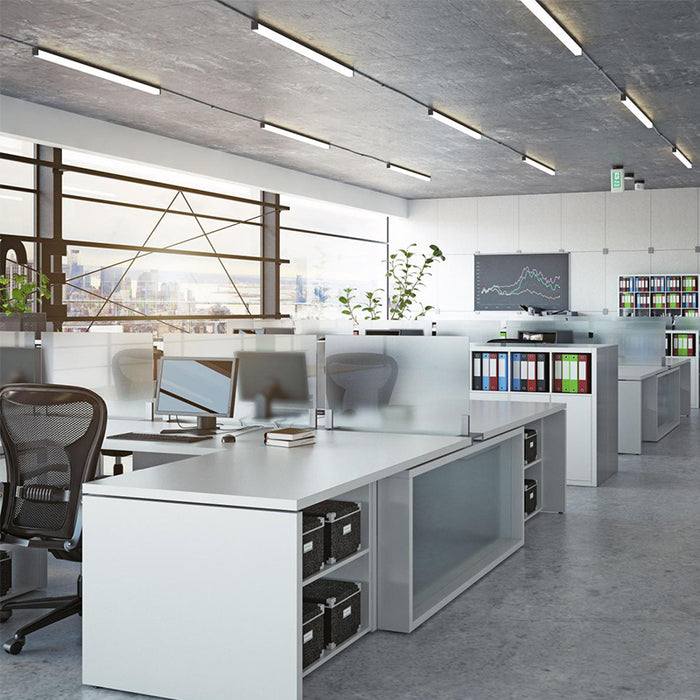 Satco S11954 22W  60" LED T8 Ballast Bypass Lamps, 5000K, 10-Pack