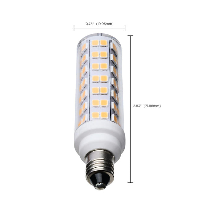 Satco S12339 6.5W T6 LED Bulb, E11 Base, 5000K