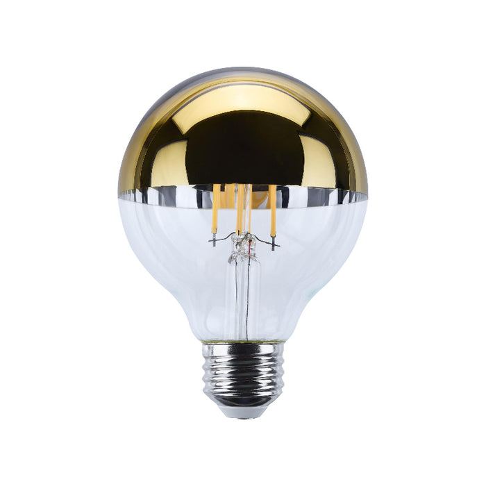 Satco S12542 5.5W G25 LED Gold Crown Bulb, E26 Base, 2700K