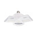 Satco S13118 60W LED Utility Light, Corncob; 4000K; Medium Base; 100-277V; Adjustable Beam Angle