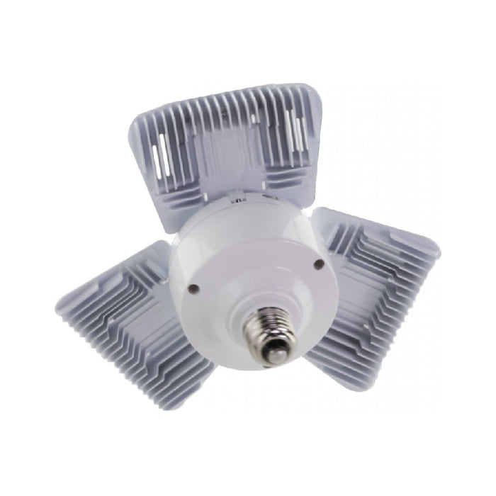 Satco S13118 60W LED Utility Light, Corncob; 4000K; Medium Base; 100-277V; Adjustable Beam Angle