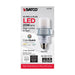 Satco S13161 25W A-Plus LED Bulb; AP23; 3CCT Selectable; Medium Base; 120-277V; Type B