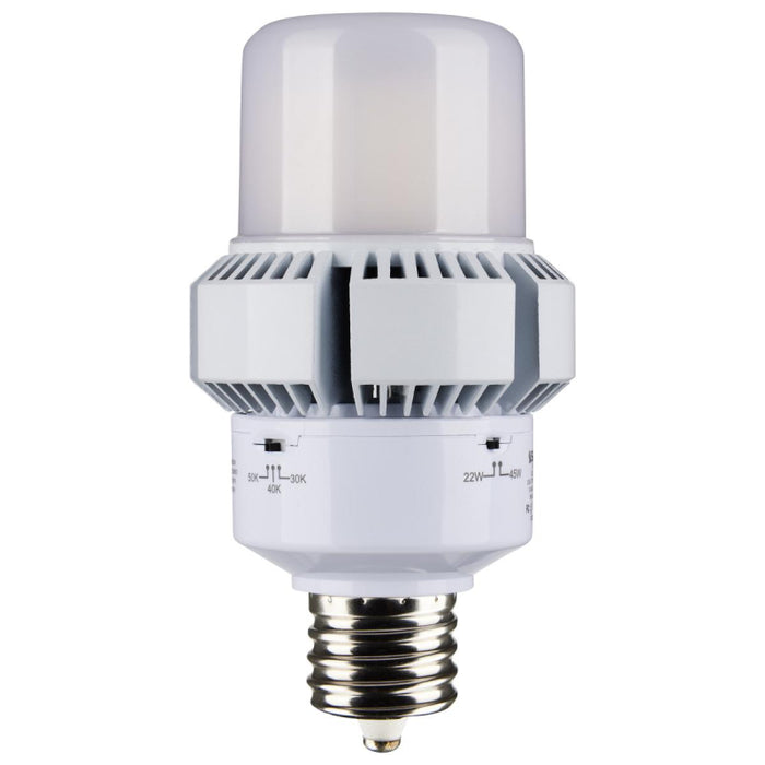 Satco S13165 45W/22W A-Plus LED Bulb; AP32; 3CCT Selectable; Mogul Extended Base; 120-277V; Type B