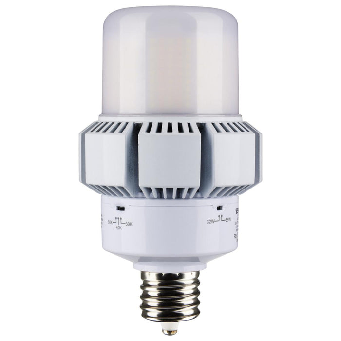 Satco S13167 65W/32W A-Plus LED Bulb; AP37; 3CCT Selectable; Mogul Extended Base; 120-277V; Type B