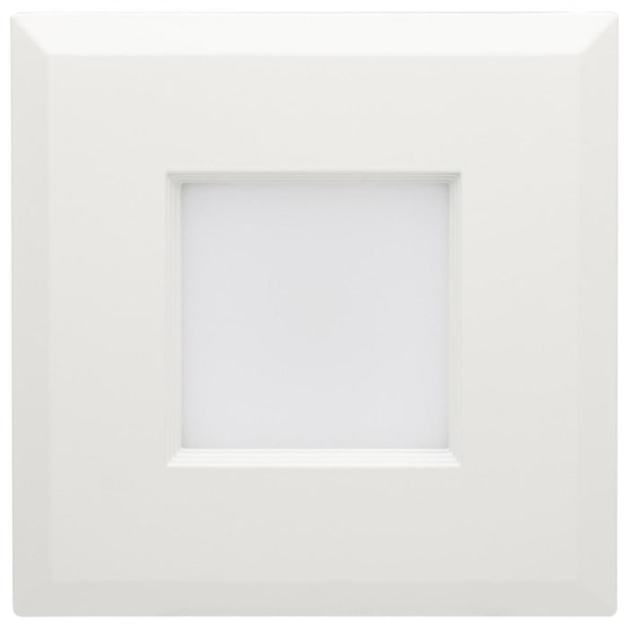 Satco S18802 4" 5.5W/6.5W/8W LED Square Downlight Retrofit, 5CCT Selectable