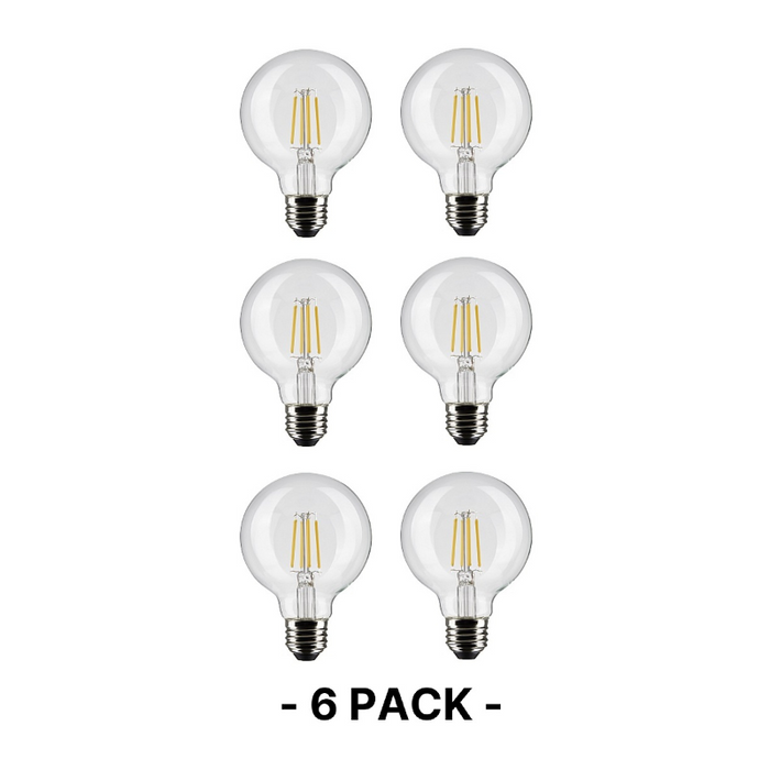 Satco S21226 4.5W G25 LED Bulb, E26 Base, 2700K