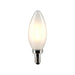 Satco S21279 5.5W B11 LED Filament Bulb, E12 Base, 3000K, Frost