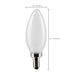 Satco S21280 5.5W B11 LED Filament Bulb, E12 Base, 4000K, Frost
