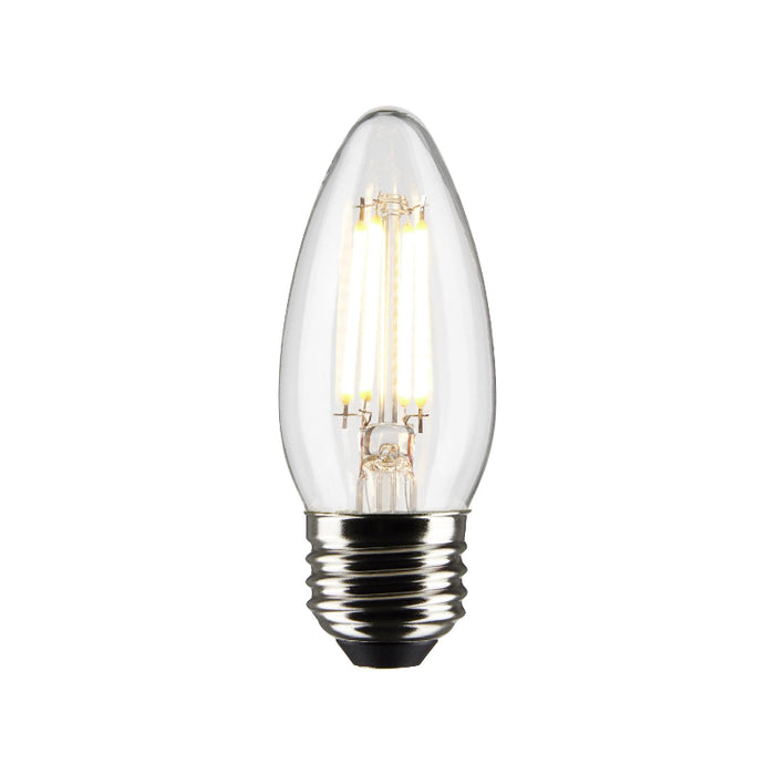 Satco S21291 5.5W B11 LED Bulb, E26 Base, 4000K, Clear