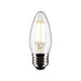 Satco S21291 5.5W B11 LED Bulb, E26 Base, 4000K, Clear