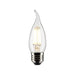 Satco S21319 5.5W CA10 LED Bulb, E26 Base, 4000K, Clear