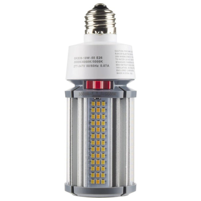 Satco S23160 18W High Pro LED Bulb, E26 Medium Base, CCT Selectable